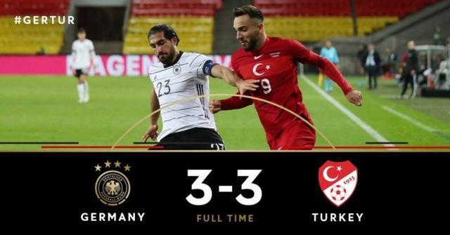 德国队vs土耳其比分